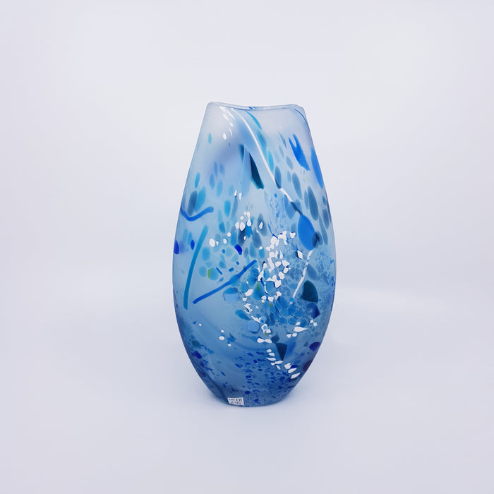 Medium Landscape Vase, blue (LOC239)