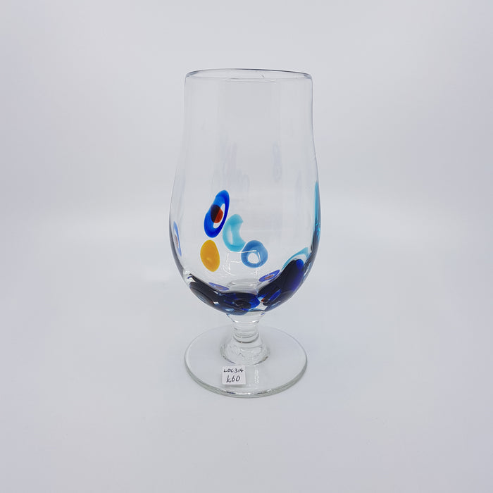 Fiesta Glass, aurora and mid blue (LOC314)