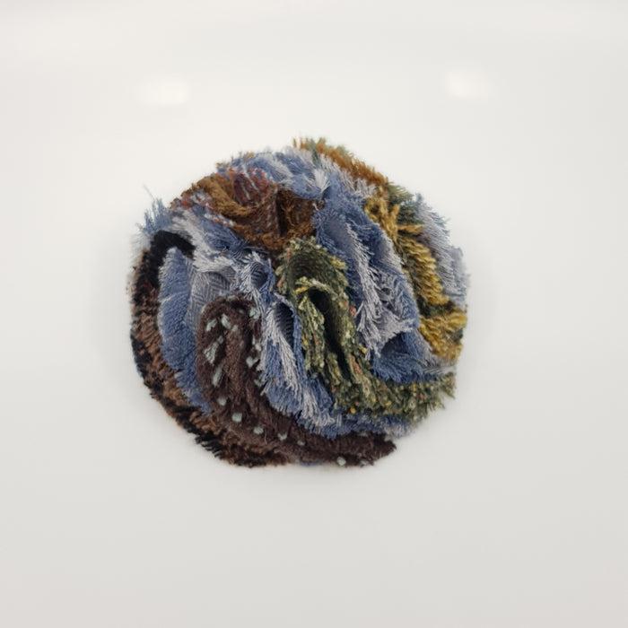 Tweed Pompom Brooch (LP83)