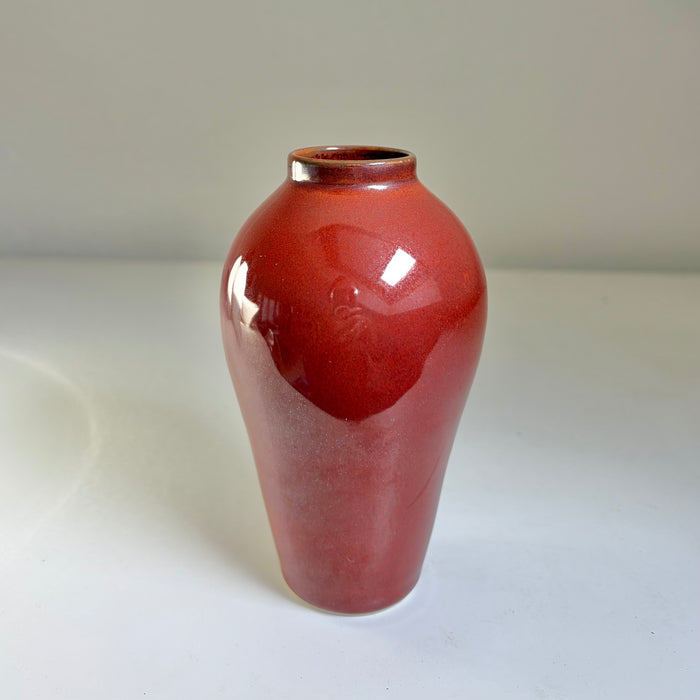 Mini vase, orange-red (RH36)