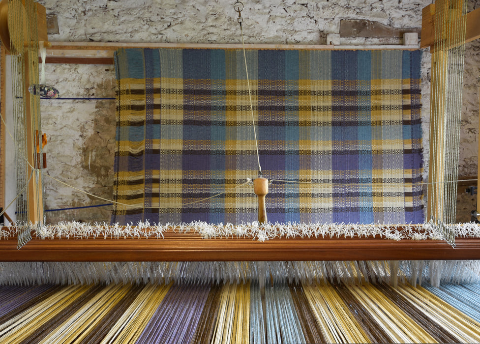 'Cotswold' Handwoven Lambswool Single Throw (RW221)