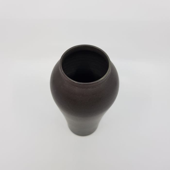 Tall Vase, porcelain, dark grey (RH31)
