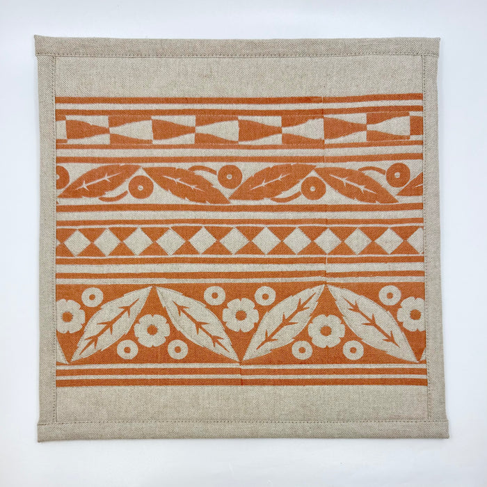 'Rodmarton' Quilted Table Mat, Pink (KC118PK)