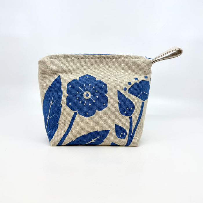 'Rodmarton' make up bag, blue (KC110C)