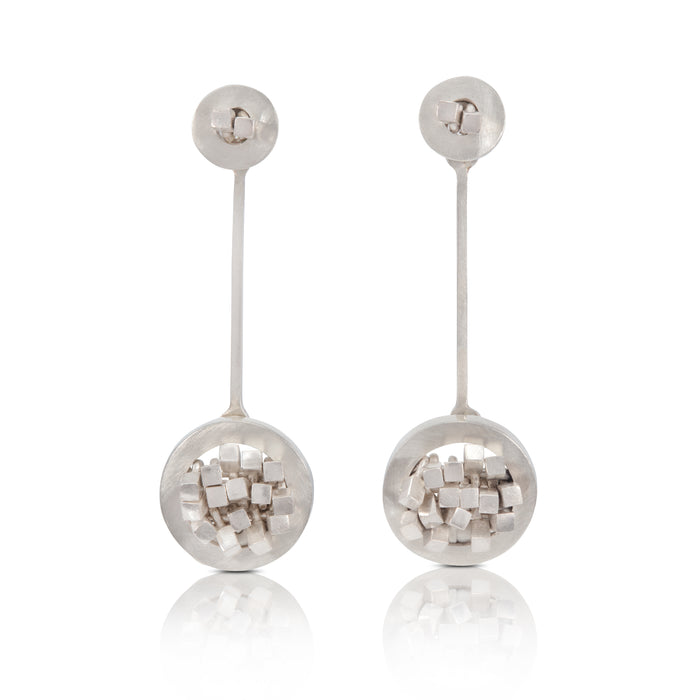 'Ruffle' drop earrings (SJP119)