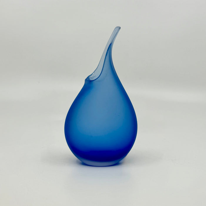 Small Pod Vase, Mid Blue (LOC446)