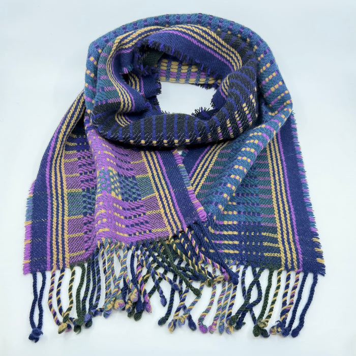 'Starling' Handwoven Lambswool Scarf (HF64)