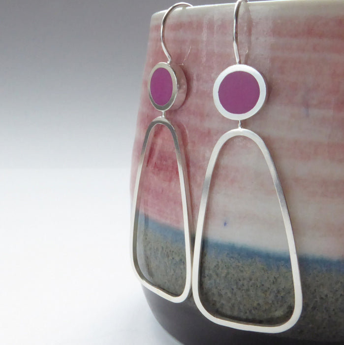 Pop Long Hoops Magenta (ST354)