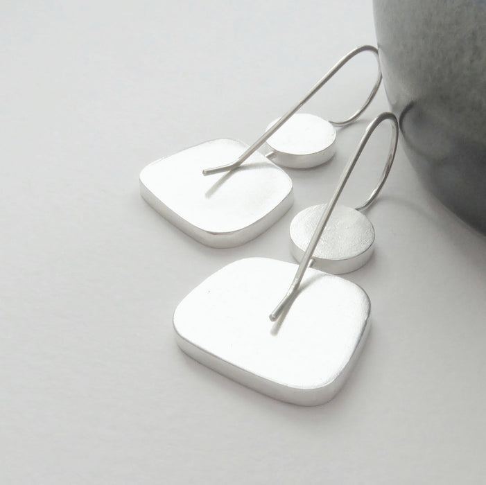 Colourblock Drops, Magenta/Orange (ST356)