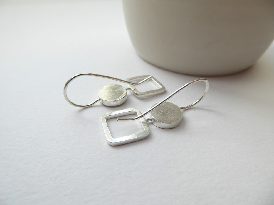 Square Pop Dot Drops pesto green (ST374)