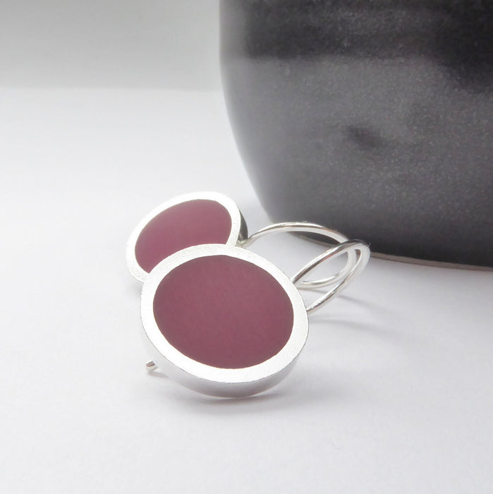 Pop Short Drops burgundy  (ST377)