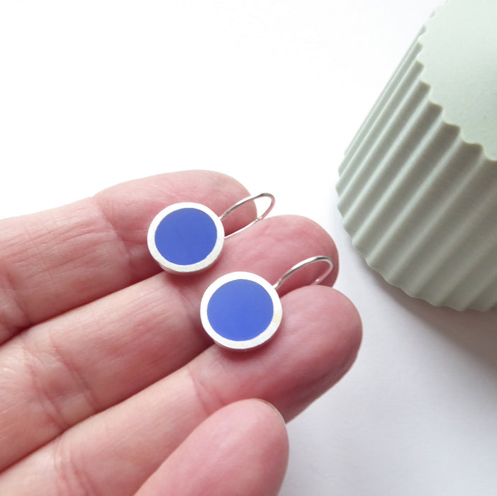 Pop Short Drops, sapphire (ST378)