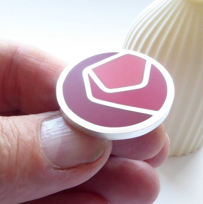 Rose Ring burgundy/red/coral (ST387)