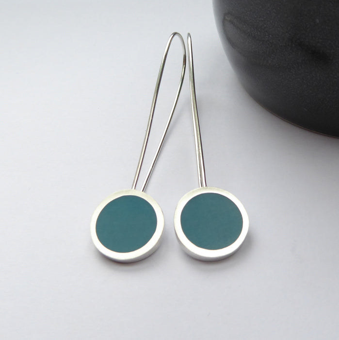 Pop Long Drops teal (ST394)