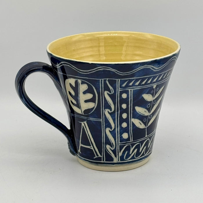 Tall mug 5 'A' (AH815)
