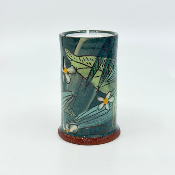 Tealight holder, Forest Green (BW41f)
