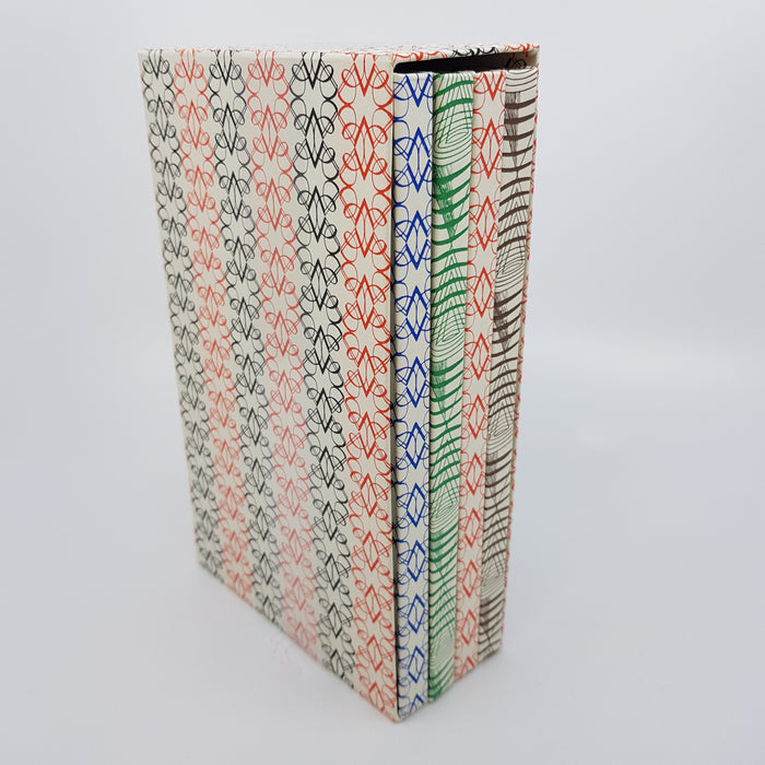Boxed set, 4 notebooks with plain paper, Edward Bawden (UJ32)