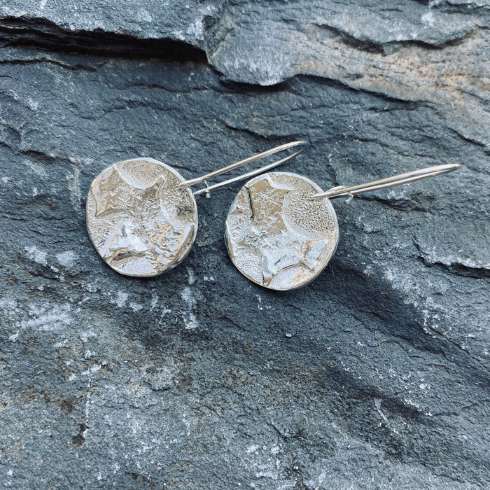 Earrings, silver (UAP384)