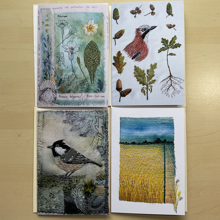 Printed 4 rectangular mixed card packs (LW4R)