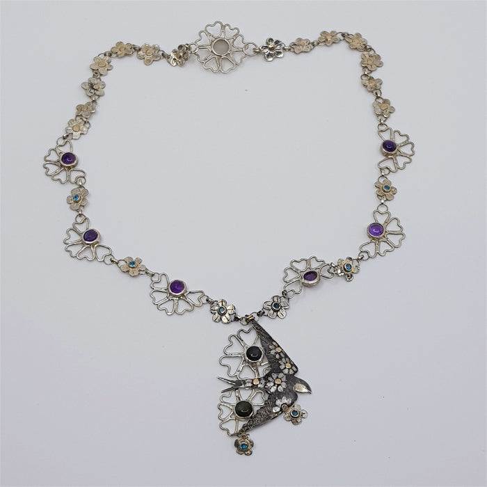 Flowery Swift necklace (ED162)