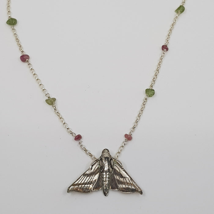 Elephant Hawk Moth pendant (ED226)