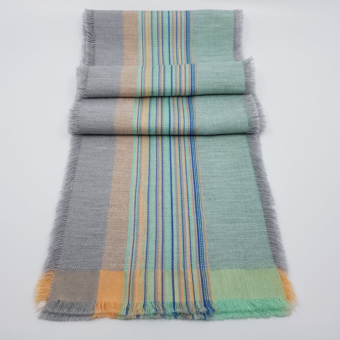 'Agnes' handwoven cotton scarf (HF12)