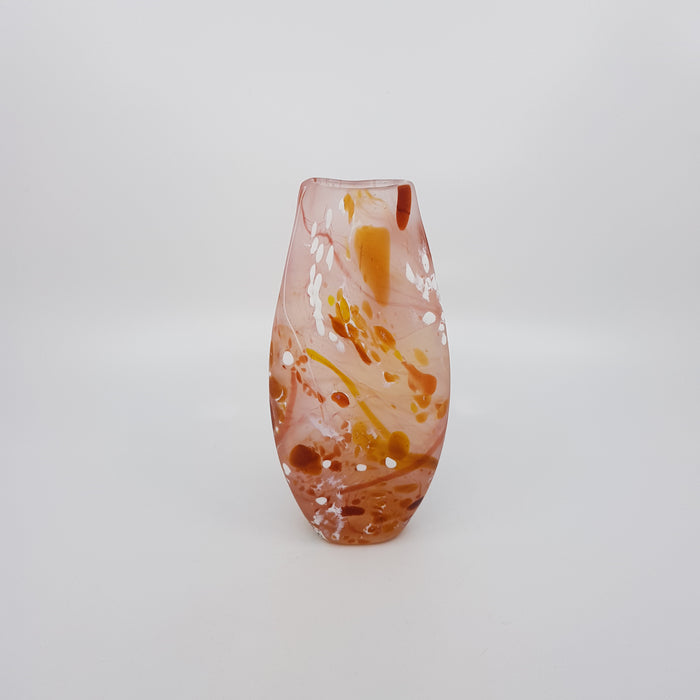 Small Landscape Vase, aurora/gold topaz (LOC172)