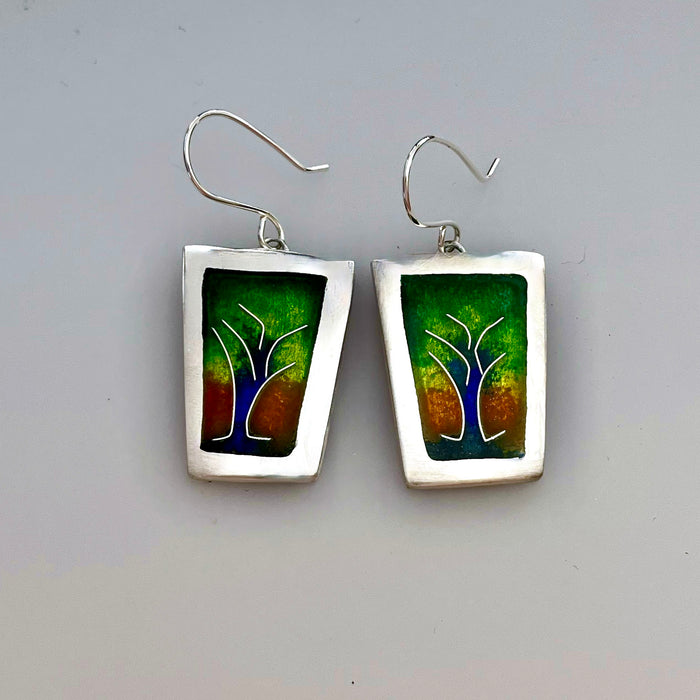 Tree Design Earrings (SD333)