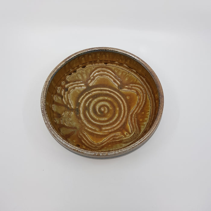 Ash Ochre medium bowl (TM145)